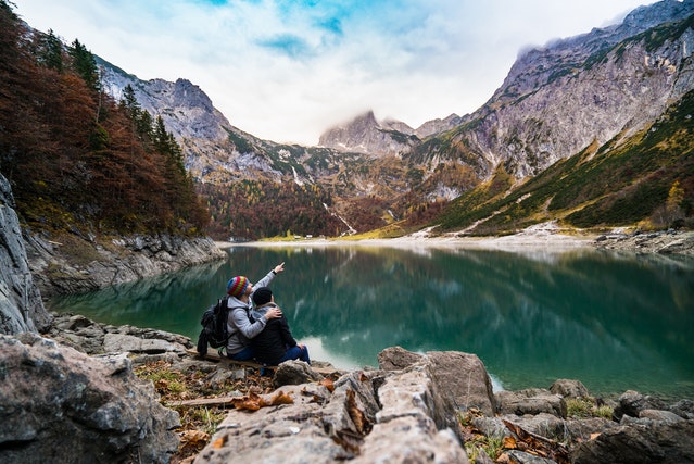 A couple enjoying a planned date